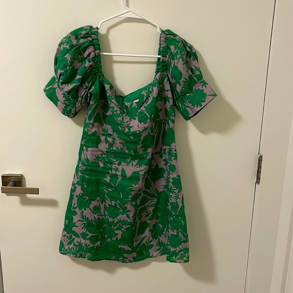 ALEXIS Pilou Floral Linen Mini Dress - Picture 3 of 9